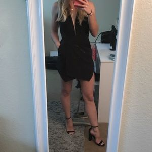 Tobi "get low" Black Romper